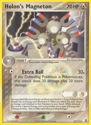 Holon's Magneton 22/113 - [Delta Species] Reverse Holofoil