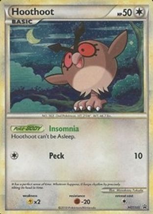 Hoothoot (HGSS05) [HeartGold et SoulSilver : promotions Black Star] 