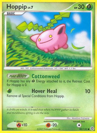 Hoppip (90/132) [Diamant &amp; Perle : Merveilles secrètes] 