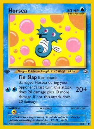 Horsea 62/111 - [Neo Genesis] 1st Edition