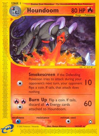 Houndoom (14)/147 - [Aquapolis]