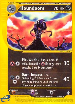 Houndoom (15)/147 - [Aquapolis]