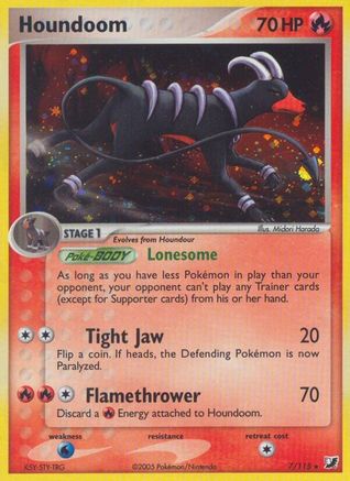 Houndoom/115 - [Unseen Forces] Reverse Holofoil