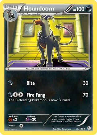 Houndoom (75/124) [Black & White: Dragons Exalted]