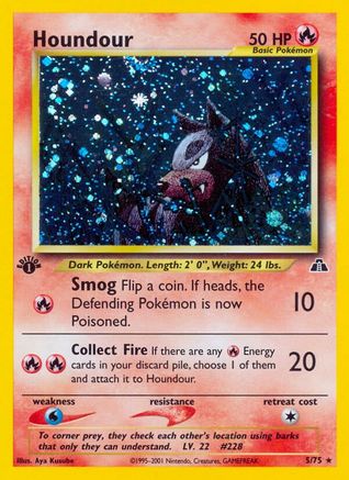 Houndour (5/75) [Neo Découverte Illimité] 