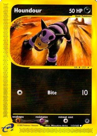 Houndour (113/165) [Expédition : Ensemble de base] 