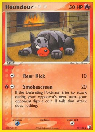 Houndour - 059/109 59/109 - [Team Rocket Returns] Reverse Holofoil