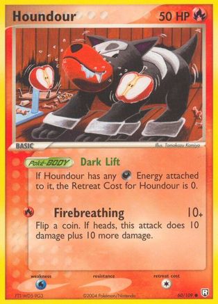 Houndour - 060/109 60/109 - [Team Rocket Returns] Reverse Holofoil