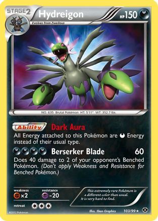 Hydreigon (103/99) [Noir et Blanc : Prochaines Destinées] 