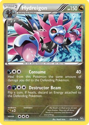 Hydreigon (98/124) [Noir et Blanc : Dragons Exaltés] 