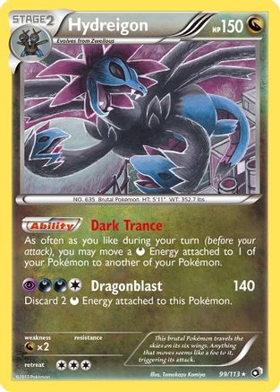 Hydreigon (99/113) [Noir et blanc : trésors légendaires] 