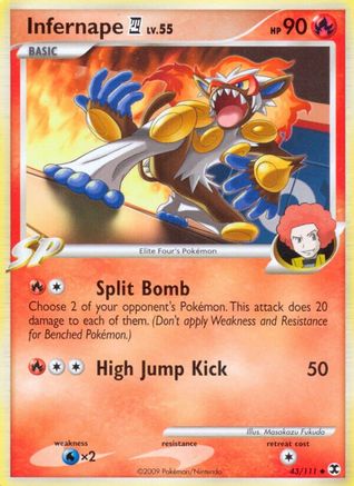 Infernape E4 43/111 - [Rising Rivals]