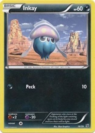 Inkay (18/39) [XY : Kit de démarrage Kalos] 