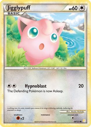 Jigglypuff 68/123 - [HeartGold SoulSilver]