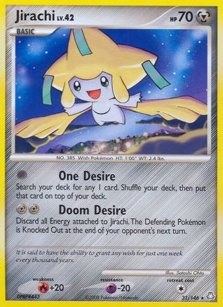 Jirachi (31/146) [Diamant et Perle : l'éveil des légendes] 