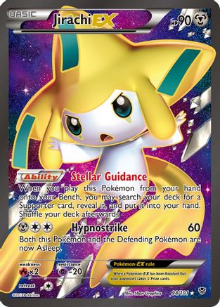 Jirachi EX (98/101) [Noir et blanc : explosion de plasma] 