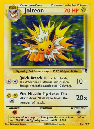 Jolteon 14/110 - [Legendary Collection] Holofoil