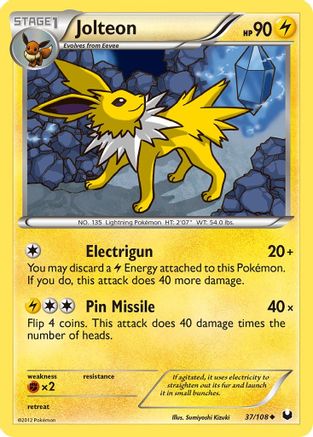 Jolteon 37/108 - [Dark Explorers]