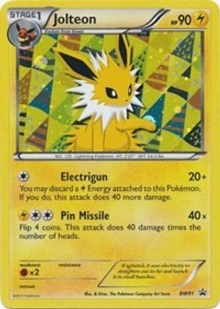 Jolteon (BW91) [Noir et blanc : promotions Black Star] 