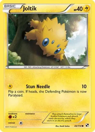 Joltik (44/114) [Noir et blanc : ensemble de base] 