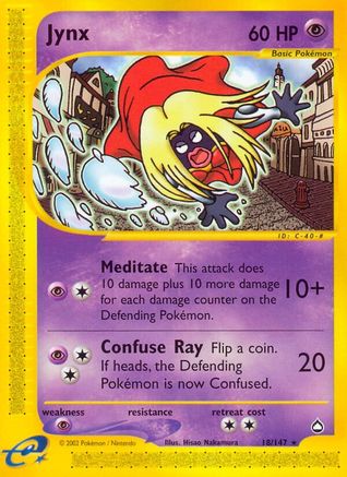 Jynx (18/147) [Aquapolis] 