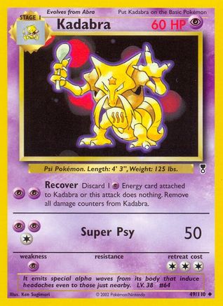 Kadabra (49/110) [Collection Légendaire] 