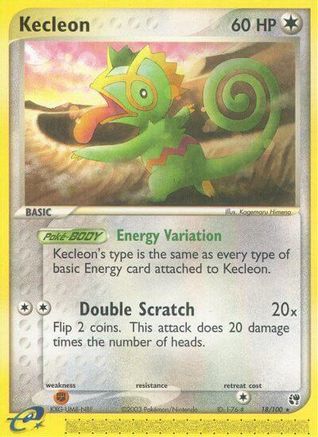 Kecleon 18/100 - [Sandstorm]