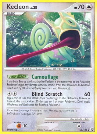 Kecleon (52/132) [Diamant et Perle : Merveilles secrètes] 