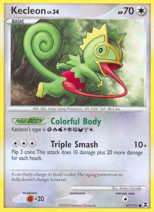 Kecleon (67/111) [Platine : Rivals montants] 