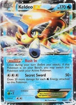 Keldeo EX (BW61) [Noir et blanc : promotions Black Star] 