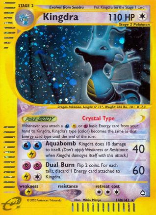 Kingdra (148/147) [Aquapolis] 