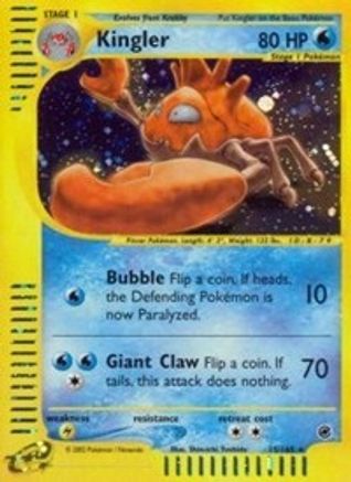 Kingler (15)/165 - [Expedition] Holofoil