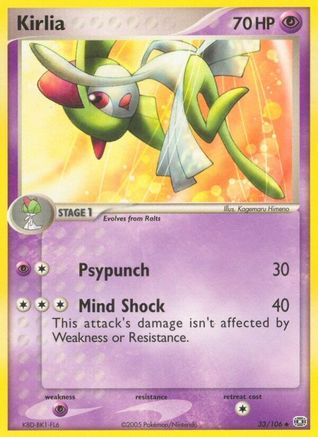 Kirlia/106 - [Emerald] Reverse Holofoil