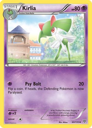 Kirlia (60/135) [Black & White: Plasma Storm]