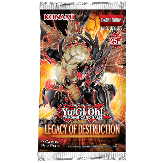 Yugioh - Legacy of Destruction - Booster Pack