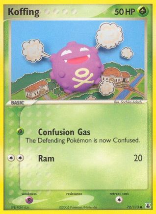 Koffing 72/113 - [Delta Species]