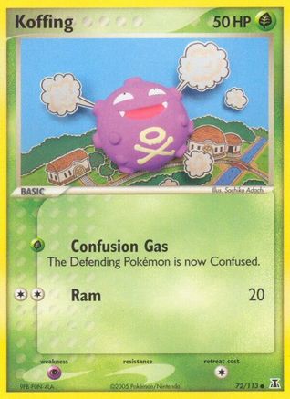 Koffing (72/113) [EX : Espèce Delta] 