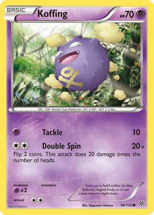 Koffing (56/135) [Noir et blanc : Tempête de plasma] 