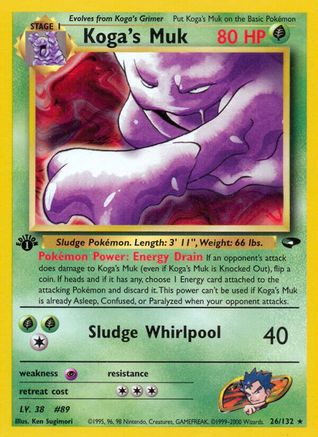 Koga's Muk 26/132 - [Gym Challenge] 1st Edition