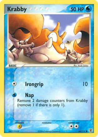 Krabby 66/112 - [FireRed & LeafGreen]