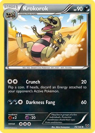 Krokorok (70/146) [XY : Ensemble de base] 