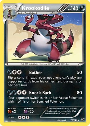 Crocorible (71/146) [XY : Ensemble de base] 