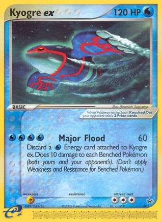 Kyogre ex (001) [Nintendo : Promos Black Star] 