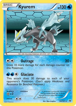 Kyurem (34/101) [Noir et blanc : Nobles victoires] 