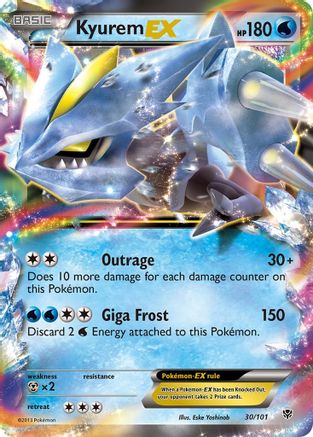 Kyurem EX/101 - [Plasma Blast] Holofoil