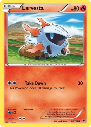 Larvesta (20)/101 - [Noble Victories]