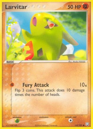 Larvitar - 062/109 62/109 - [Team Rocket Returns] Reverse Holofoil
