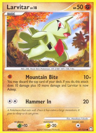 Larvitar/123 - [Mysterious Treasures]