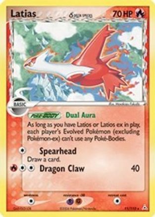 Latias (11/110) (Espèce Delta) [EX : Fantômes Holon] 