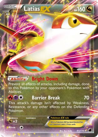Latias EX/116 - [Plasma Freeze] Holofoil